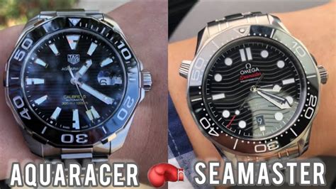 tag heuer aquaracer vs omega seamaster|omega seamaster vs tag heuer.